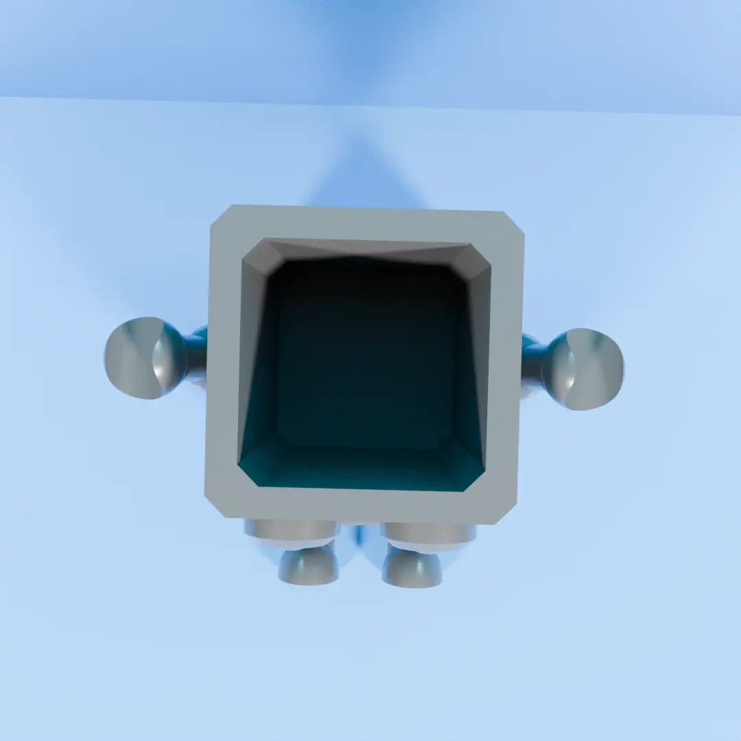 robot pencil holder v2