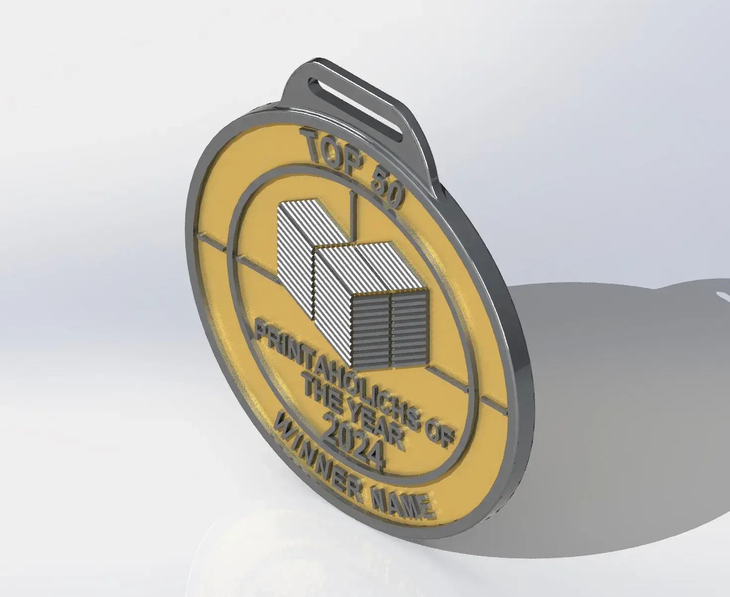 Creality Cloud Top 50 Medal