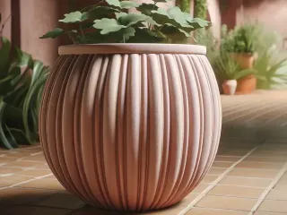 Ribbed Planter