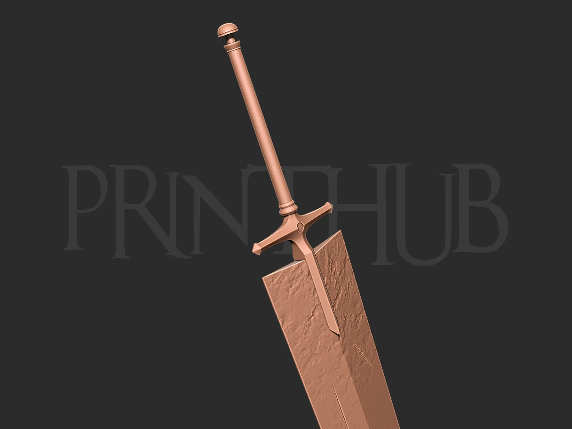 Espada Asta Caçadora de Demónios - Arma Black Clover