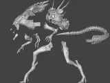 QUEEN ALIEN XENOMORPH DYNAMIC POSE - ALIENS FIRETEAM ELITE-8