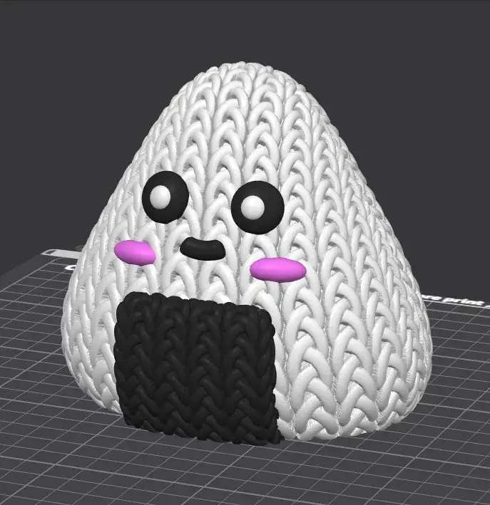 knitted Riceball (cute)