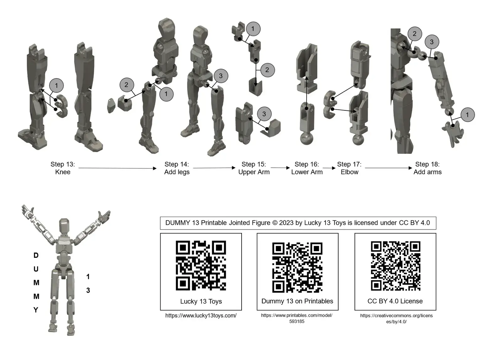 DUMMY 13 con Weapons pack v2