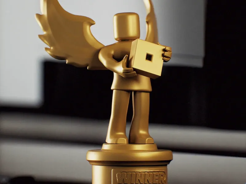 Roblox Trophy print by parts