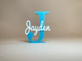 3D Name Plate - Jayden-1