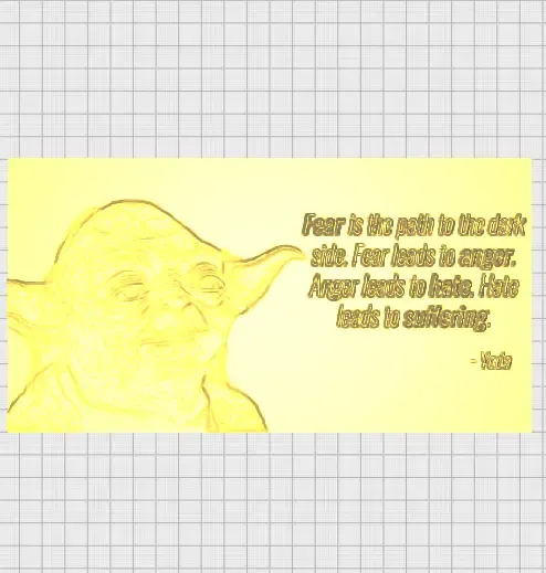 Yoda Alıntı Karanlık tarafa giden yol