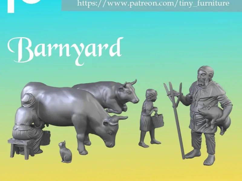 BARNYARD (GOLDFIELD PEASANTS)