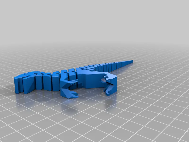 Flexi Raptor Keychain
