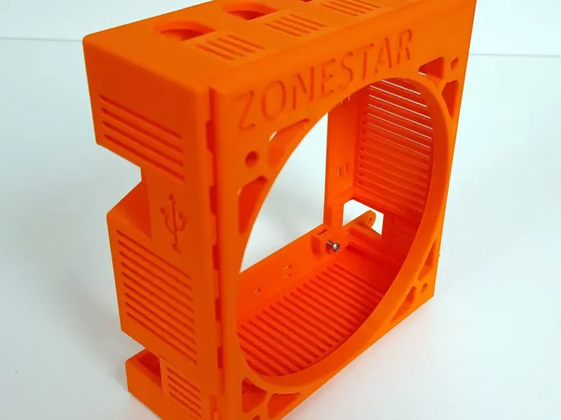 Gabinete Grande para Placa-Mãe Zonestar P802QR2 para Ventoinha de 120mm