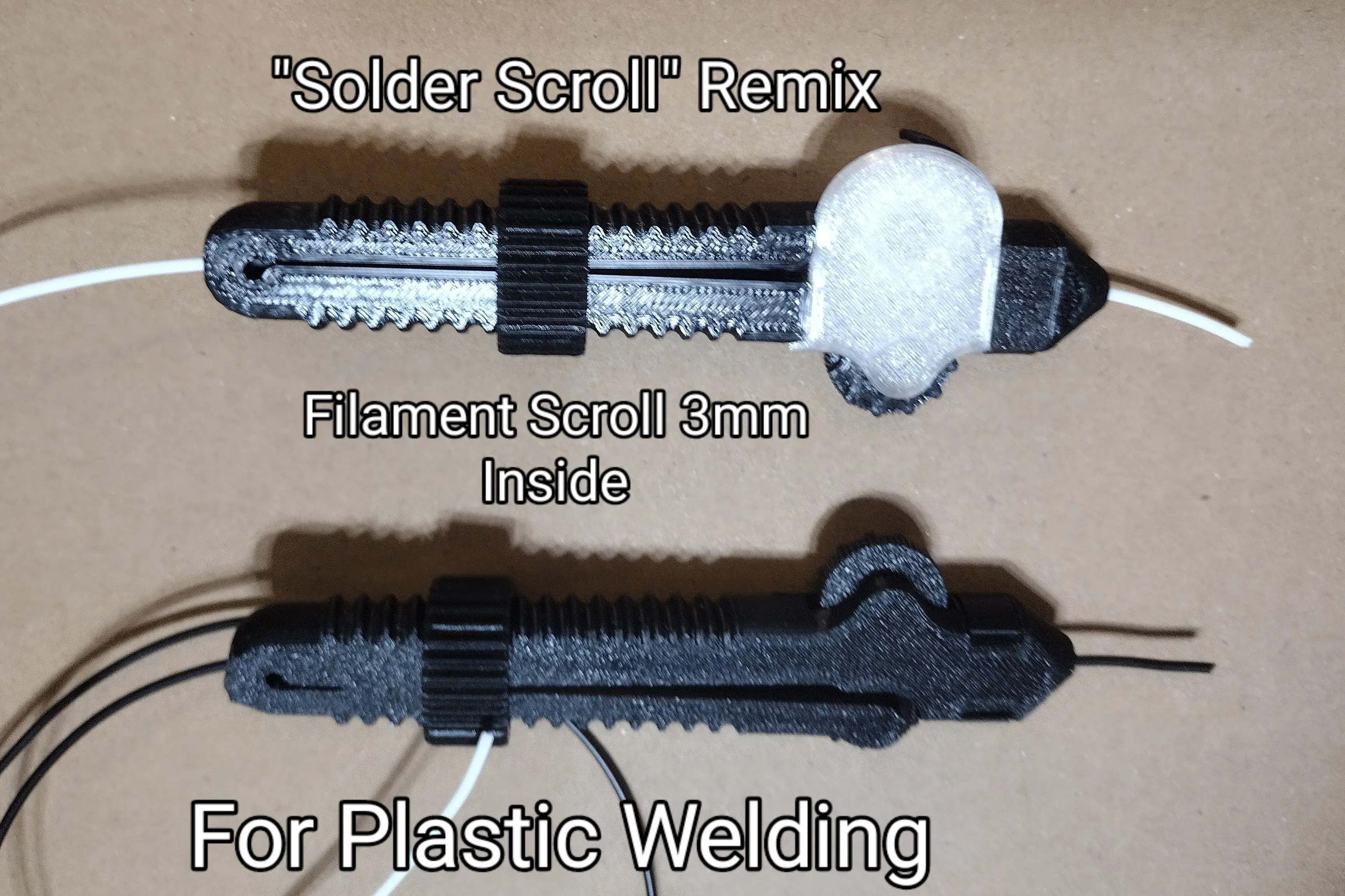 Filament Scroll - Filament Kaynak Yardımı - "Lehimleme Scroll"