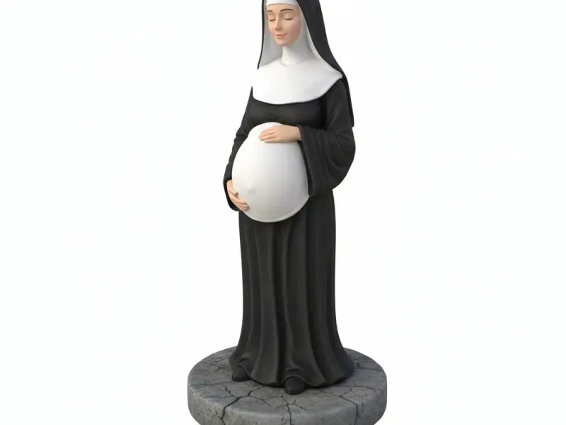 Schwangere Nonne