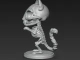 Skeleton Cat Kitten-3