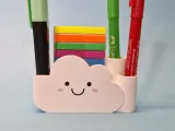Cute Cloud desk organizer-4