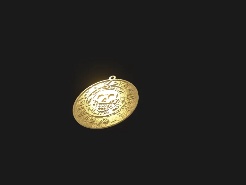 Medal Pirate of the Caribbean