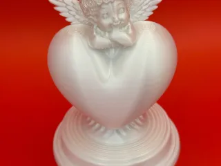 Angel with heart