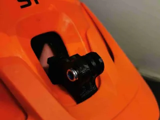 GoPro Action Cam mount for Decathlon's Rockrider Helmet