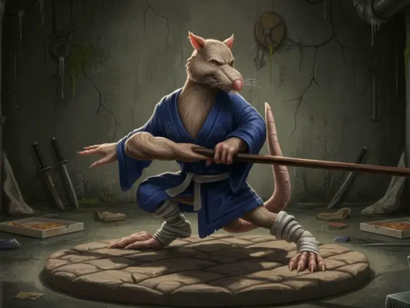 Splinter - Serie Tortugas Ninja