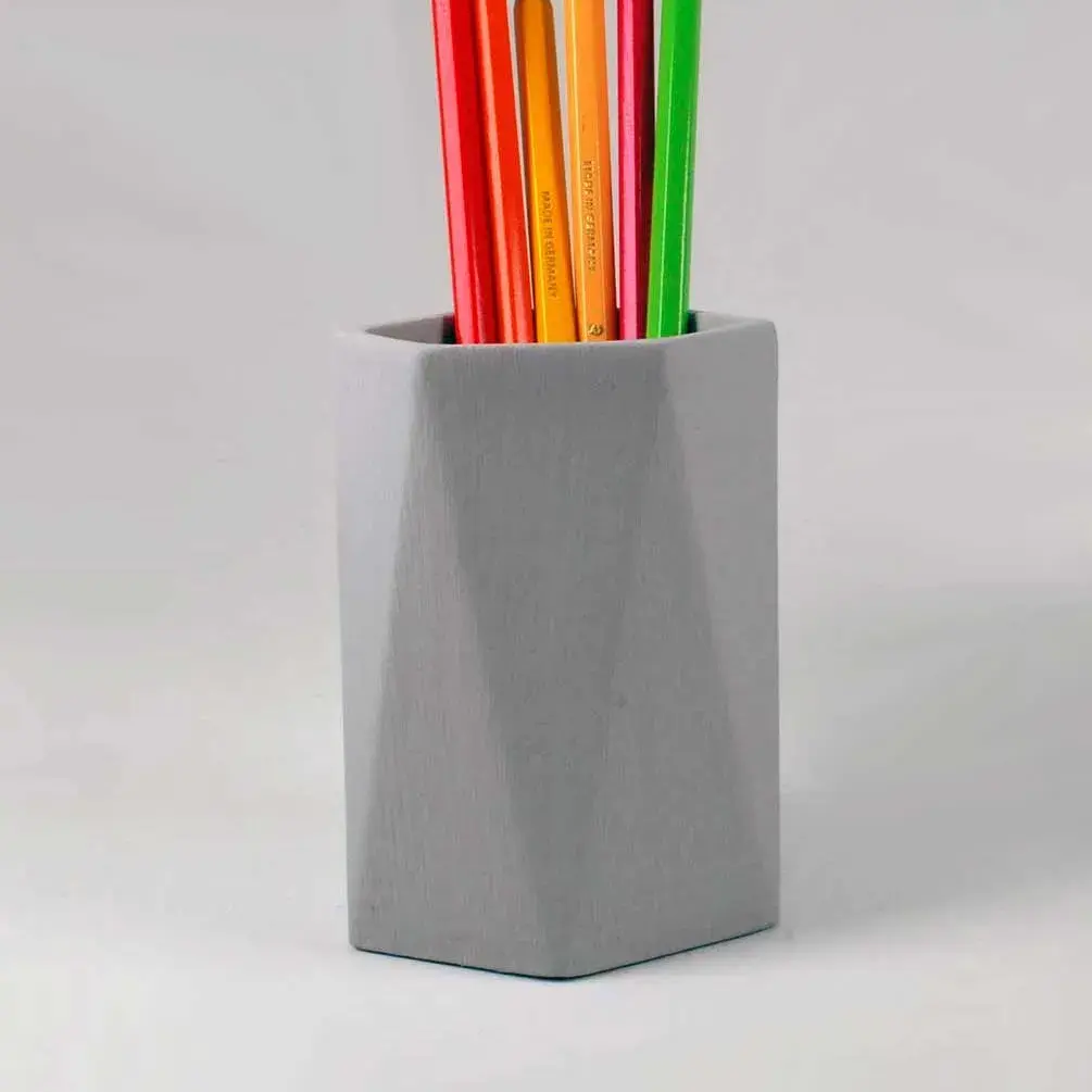 Geometric Pen Holder, Brush Holder