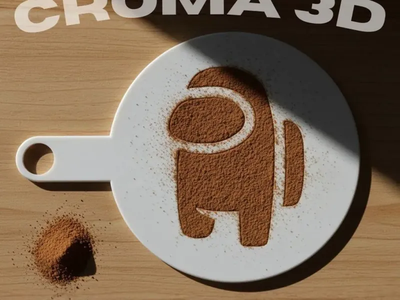 Among us stencil - Coffee