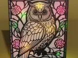 owl in a frame-0