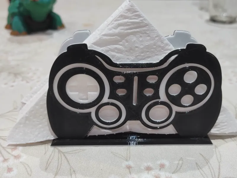 Napkin holder retro gaming PS2 Controller / Servilletero PS2
