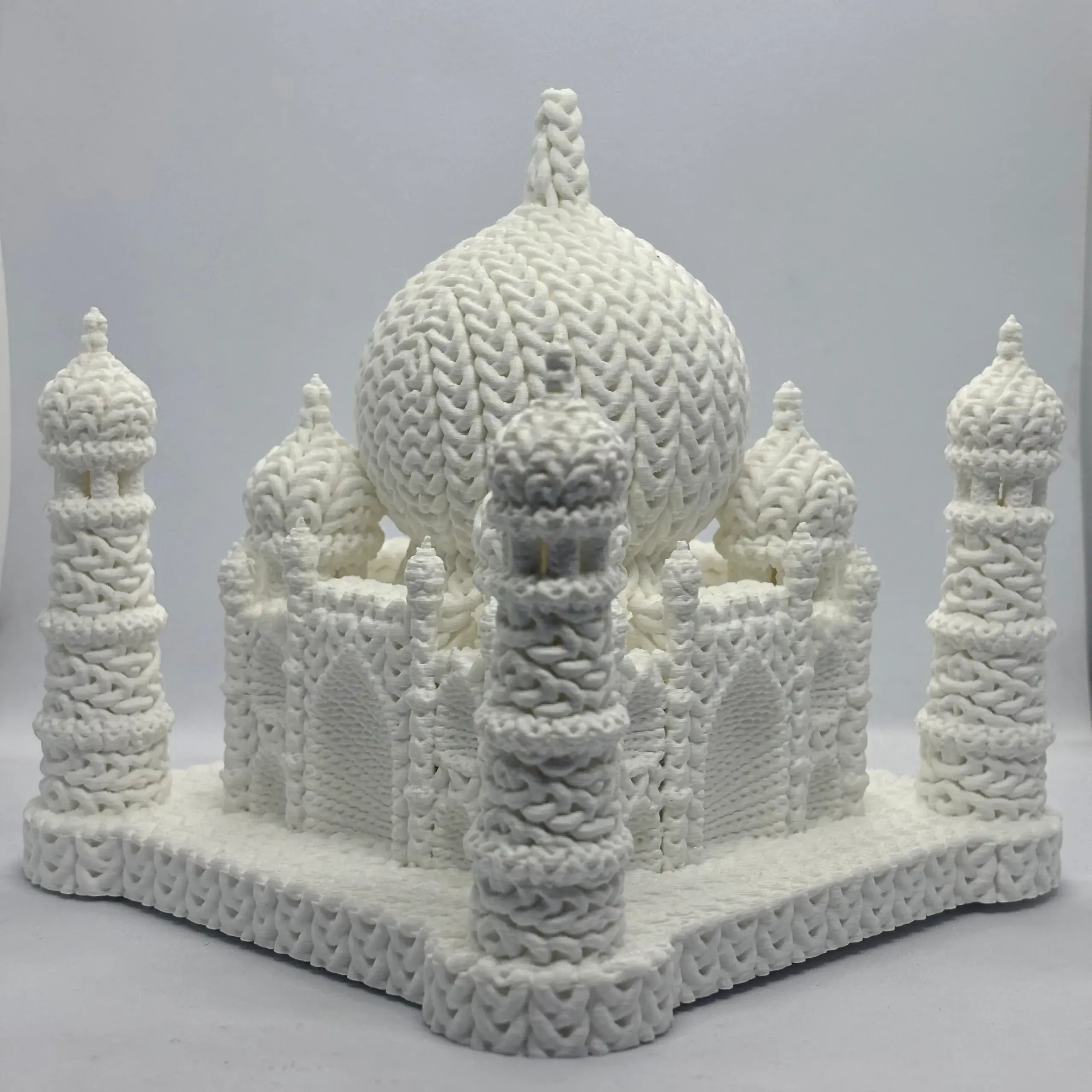Knitted Taj Mahal
