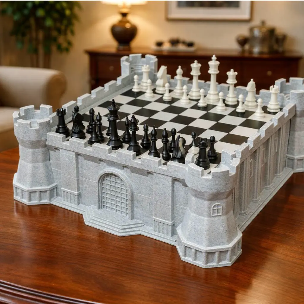 Castle Chess Set