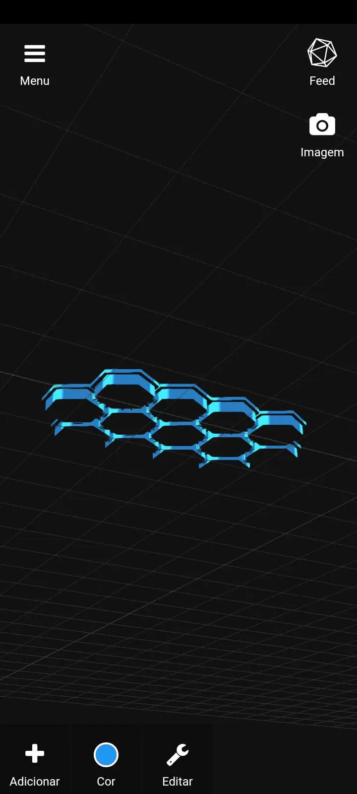 flexible hexagons / hexagonos flexíveis