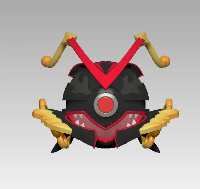 MEGA RAYQUAZA POKEBALL | Descărcare modele 3D | Creality Cloud