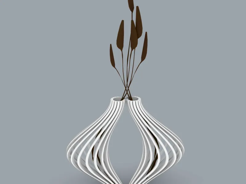 Flowy Strip Vase