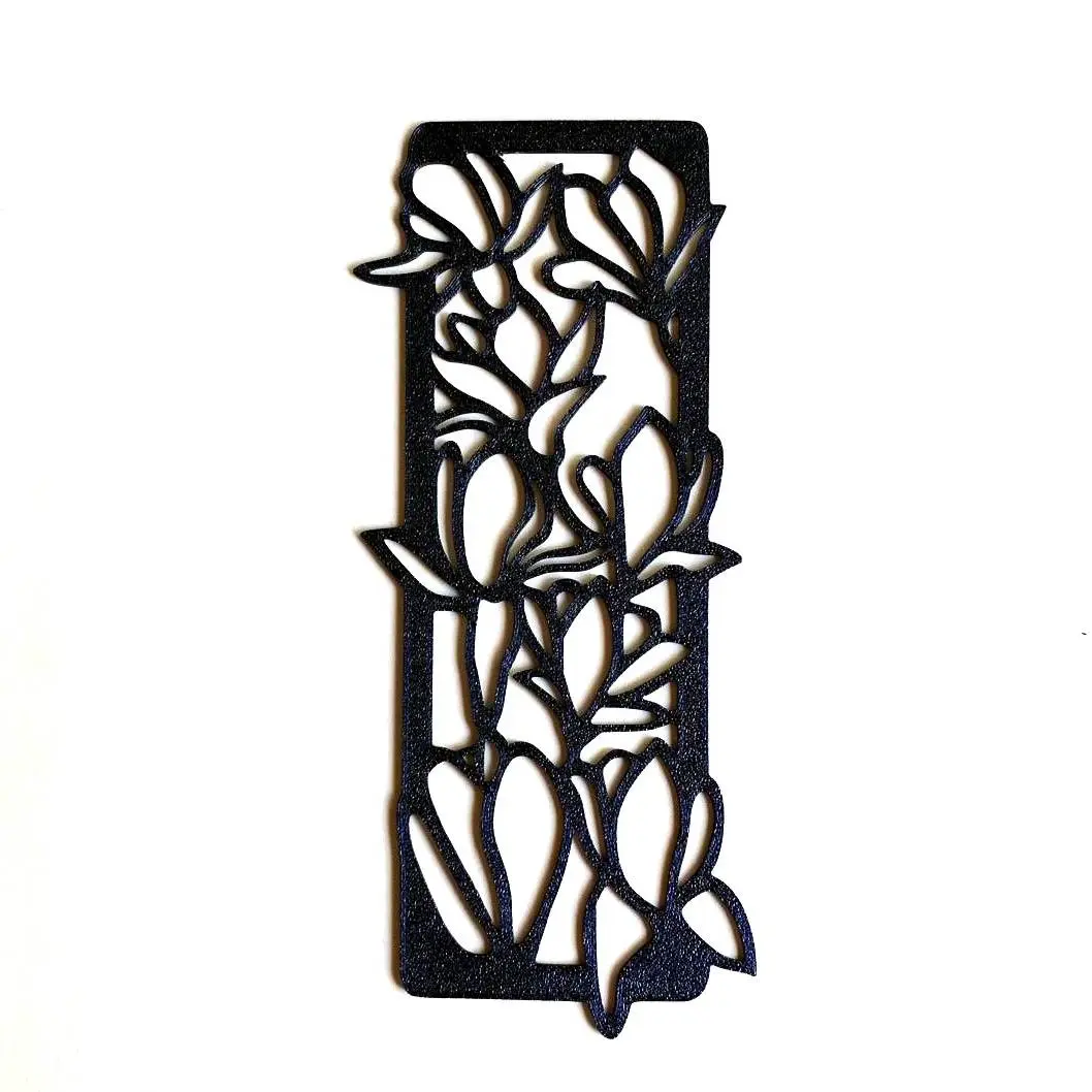 3D Printer Files | 3MF File | Floral bookmark