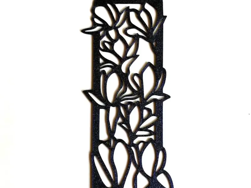 Floral bookmark