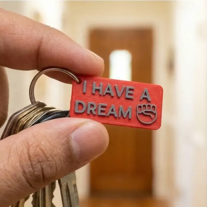 I Have a Dream keychain