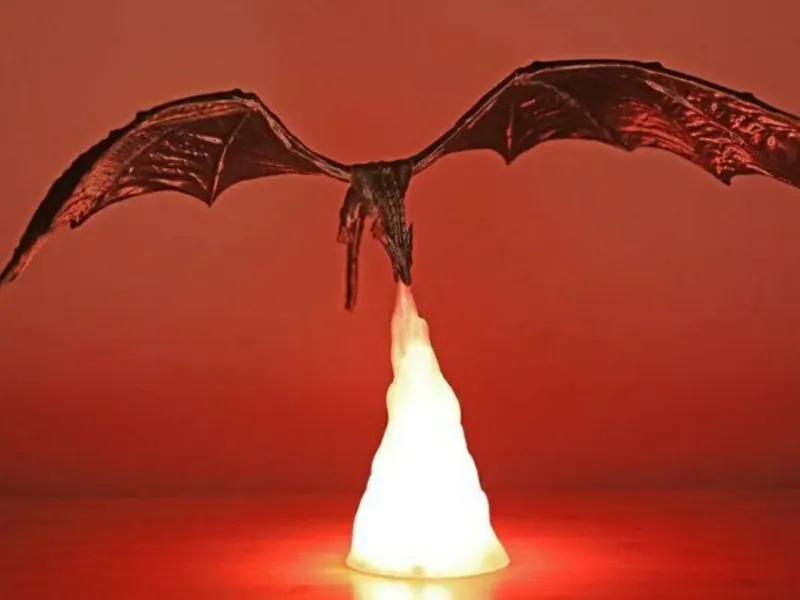 Dragon Lampa flacără