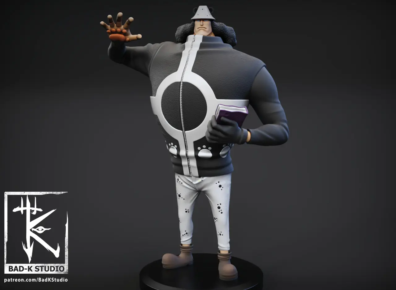 BARTHOLOMEW KUMA ONE PIECE 3D PRINTING MODEL