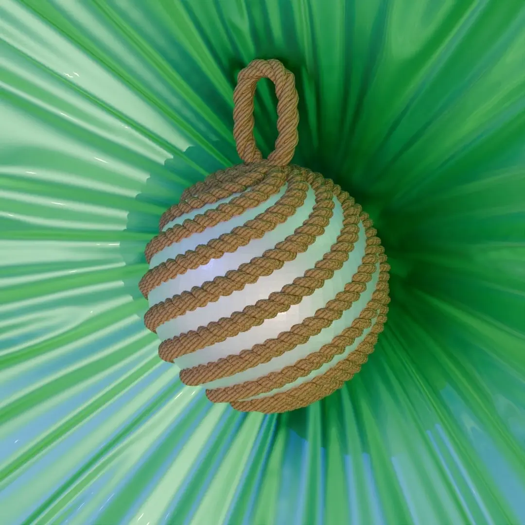 Christmas Rope Bauble Ornament Collection