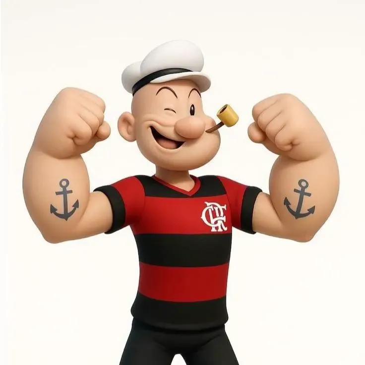 Popeye Classic Strongman – 3D Printable Figurine