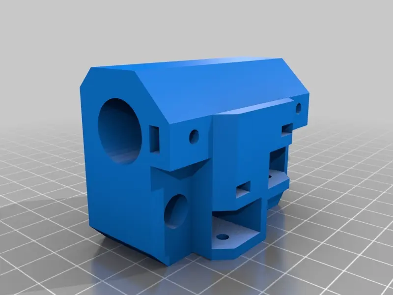 MK8 X carriage for uncrossed belt CoreXY printer