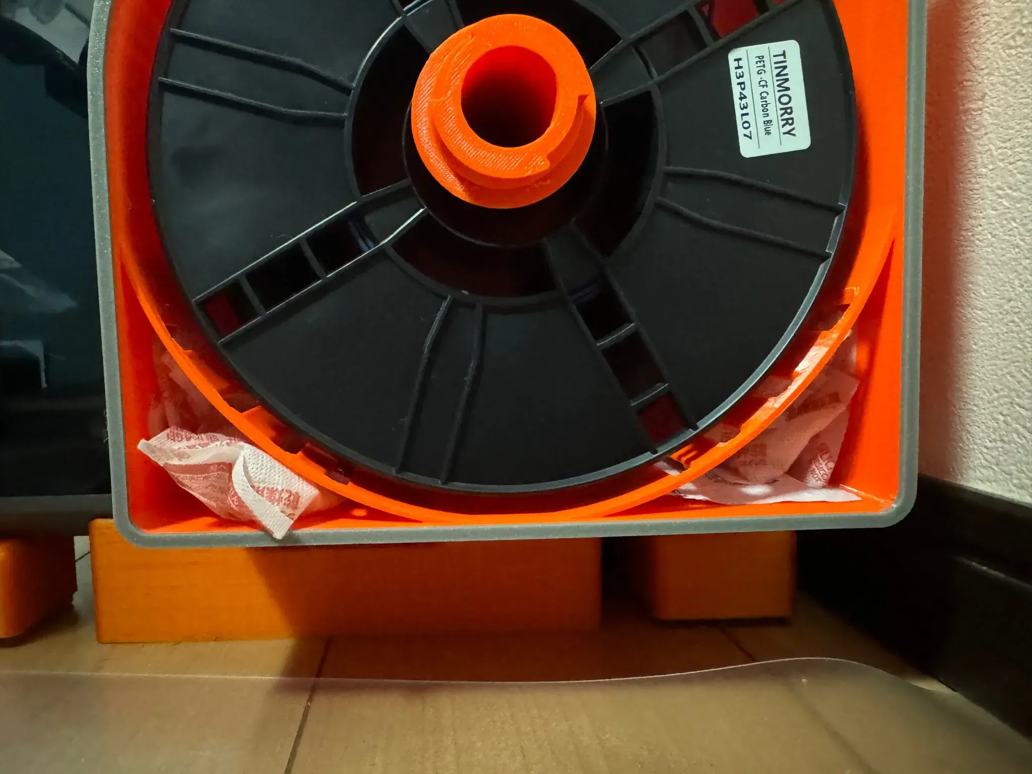 For K1 and K1C Side Dry Filament Box with Spool Version 2