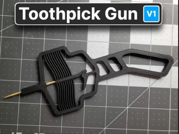 Toothpick gun