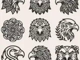 Eagle Head Mandala Pack – 9 Decorative Eagle Designs CNC-0
