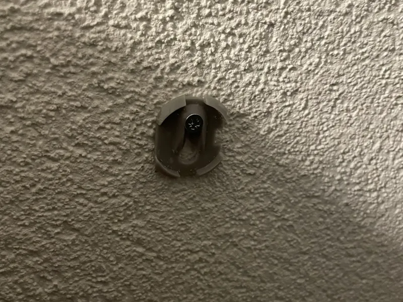 IKEA wall hook support (wall plate for hook