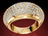 Mountain diamond Pave Ring-2