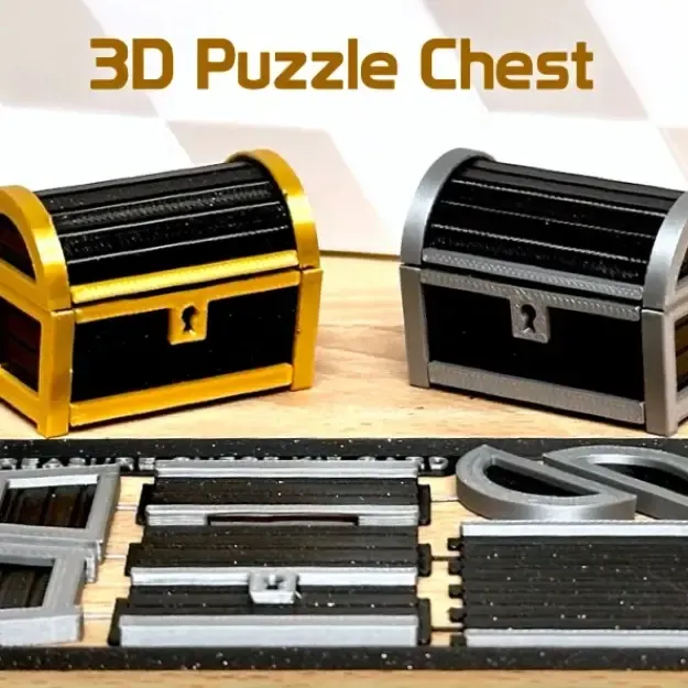 treasure chest kit card
