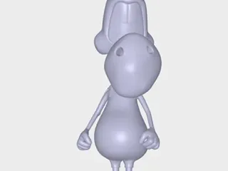 Cartoon bird