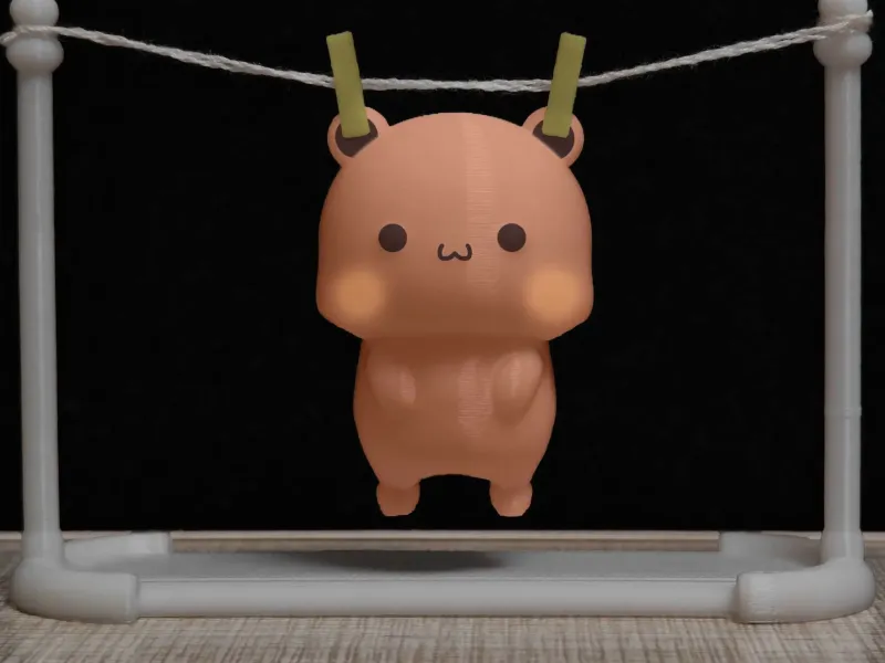 Couple Bear-clothes rack_bubu