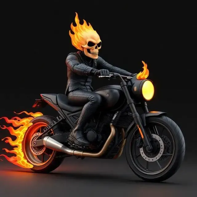 Ghost Rider - Ultra High Detailed
