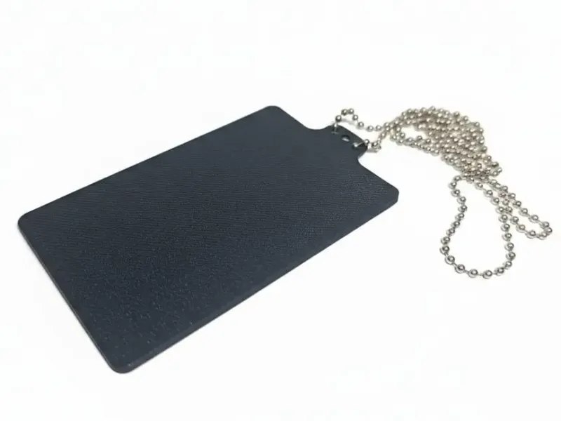 Minimalist Vertical ID Card Holder - Quick Access Case