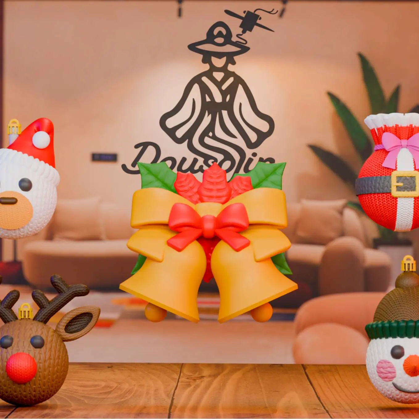 Knitted Christmas Ornaments Pack – 5 Models 🎄🧶