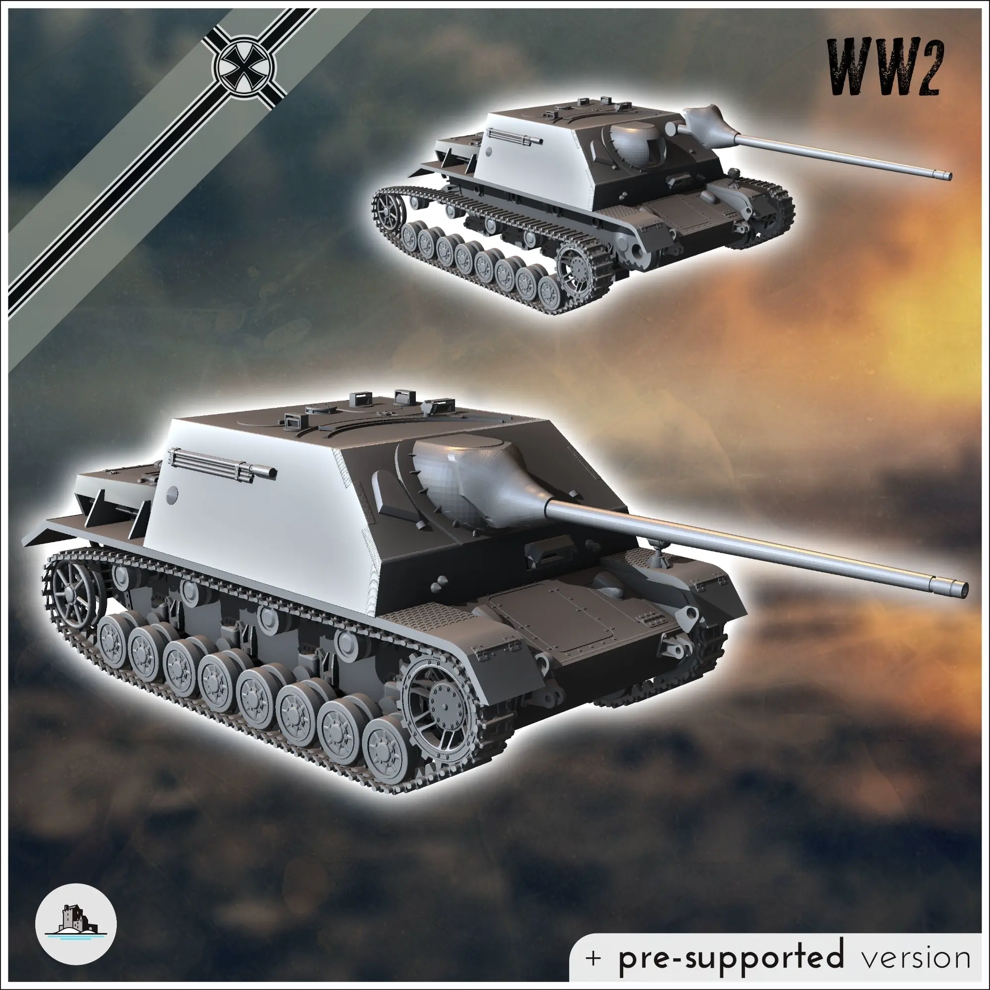 Deutsche WW2 Fahrzeuge Pack Nr. 2 (Panzer IV und Varianten) - ww